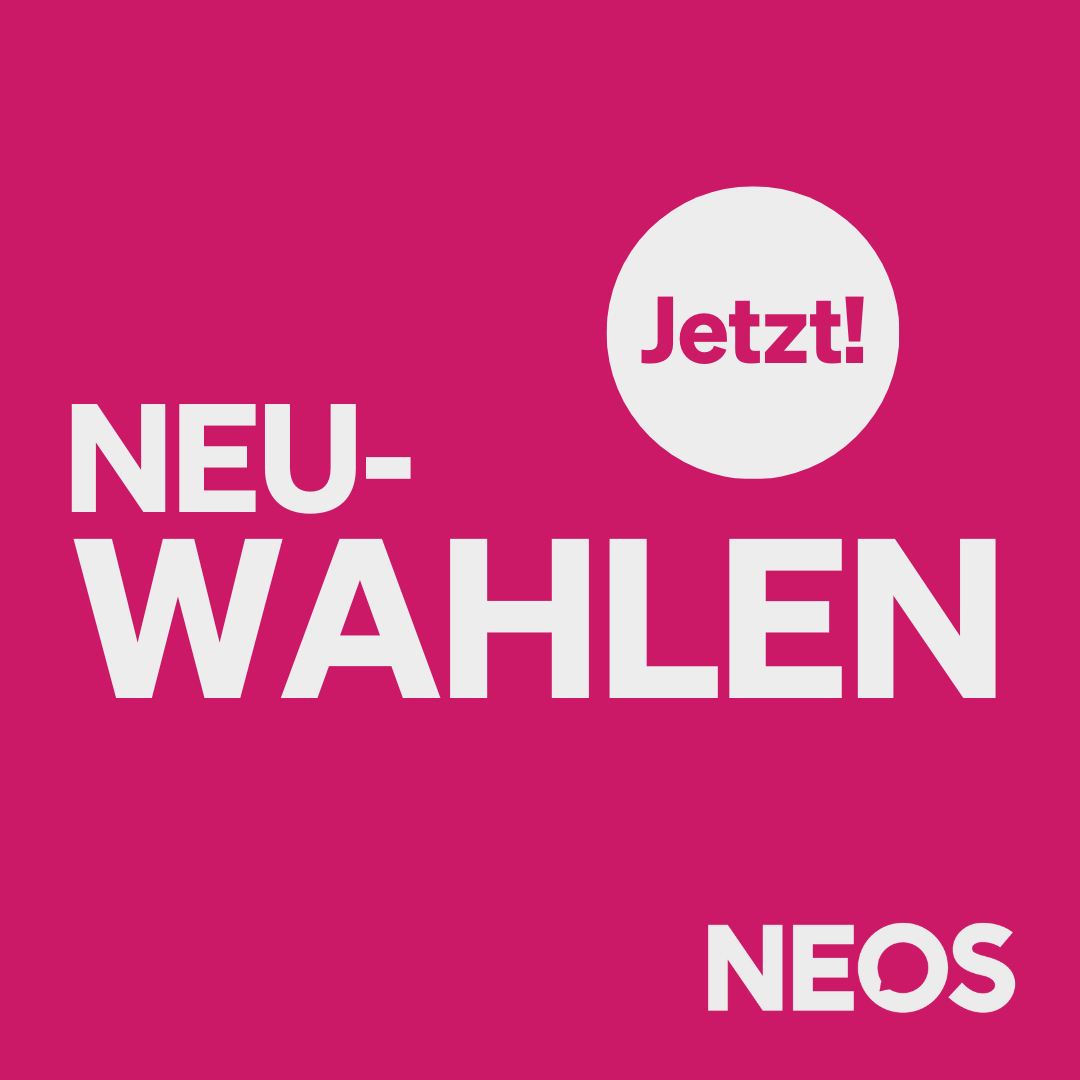 Es ist schon wieder was passiert Blog Programm NEOS